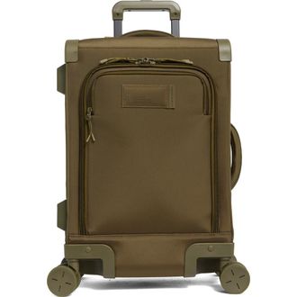 DAGNE DOVER Seattle Carry-On Rolling Suitcase in Dark Moss at Nordstrom Rack