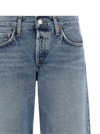 A Gold E Agolde Cotton Straight-Leg Womens Jeans