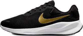 Nike (WMNS) Nike Revolution 7 Black Metallic Gold FZ6829-002