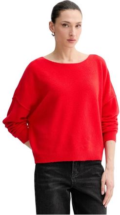 American Vintage Round-neck Truien - Dames - Ronde hals truien - Rood - M/L - Truien & Vesten