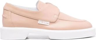 Le Silla Roze Leren Loafers - Dames - Loafers - Roze - 41 EU - Leer - Schoenen