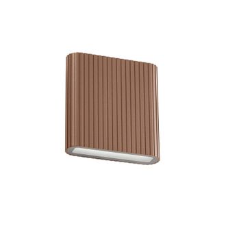 Lucande Lucande L&aacute;mpara De Pared Exterior raija En Marr&oacute;n Aluminio