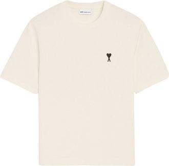 Ami Place des Victoires T-shirt met print - unisex - T-shirts - Wit - M - Katoen - Tops