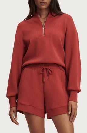Varley Davidson Woven Sweatshirt in Bossa Nova at Nordstrom, Size X-Small