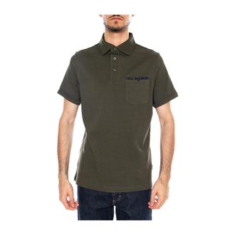 Barbour Premium Corpatch Tailored Polo - male - Barbour - Polo Shirts - Green - S - Tops