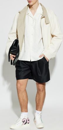 Kenzo Short-sleeve Shirt, Mens, Cream