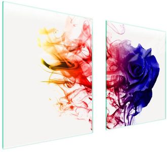 OEM Placa Protectora De Vidrio Para Estufa 85x52 Rosa