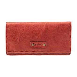 Ma&icirc;tre Maitre - Portemonnees & Kaarthouders - Dames - Accessoires - Rood - Maat: ONE Size