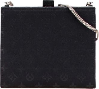 Louis Vuitton Pre-owned Clutches, female, Black, Size: ONE SIZE Pre-owned Vintage Fabric Crossbody Bag