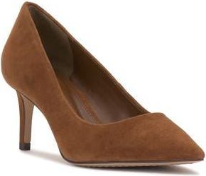 Vince Camuto Kehlia Pointed Toe Pump in Burnt Sugar Torsue at Nordstrom Rack, Size 5.5