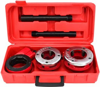 OEM Awtools Filettatore Per Tubi 2 Pezzi 1-1/2, 2 Set Cassa
