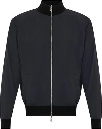 Fedeli Jassen, Heren, Zwart, L, Wol, Windjack met rits