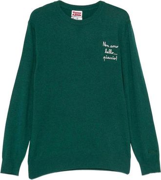 MC2 Saint Barth Green Crew Neck Heron Light Embry