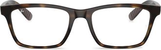 Ray-Ban 57mm Square Optical Glasses in Dark Havana at Nordstrom