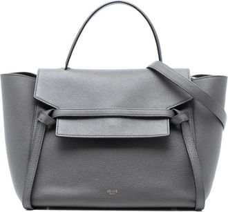 Celine Pre-owned Celine Mini Grained Calfskin Belt Bag Ladies S-AT-4188 S-SL-5118