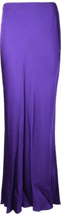 Patrizia Pepe Maxi Rok - Dames - Maxi Rokken - Paars - XL - Rokken