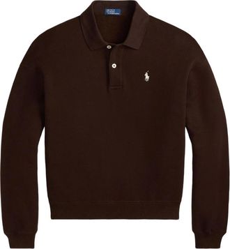 Ralph Lauren Polo-neck Fleece Sweatshirt