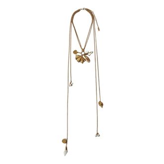 Chlo&eacute; Accessoires, Dames, Geel, ONE Size, Hanger Ketting