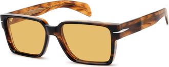 David Beckham DB 7162/S EX4/HO Mens Sunglasses Brown Size 56