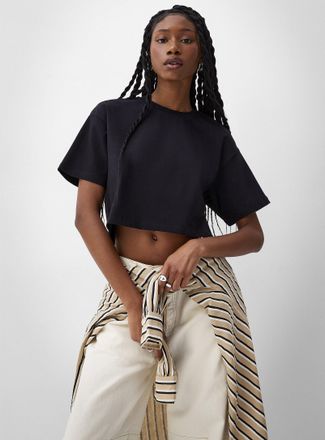 Icone Womens Cropped and loose T-shirt