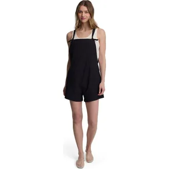 tentree Grove Romper in Meteorite Black at Nordstrom, Size X-Large