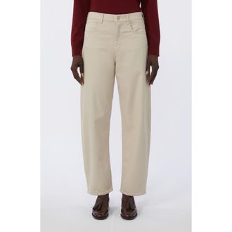 Max Mara Emily Wool Twill Five-Pocket Pants in Natural at Nordstrom, Size 10