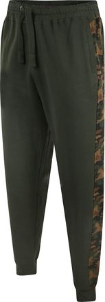 KAM Mens Panelled Camo Camouflage Jogging Bottoms Joggers Jog Elasticated Waist with Drawstring 236 Khaki 8XL