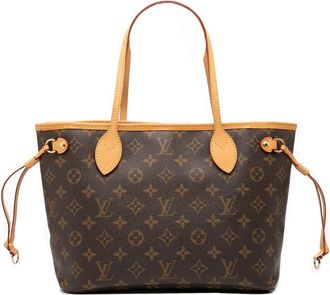 Louis Vuitton Borsa tote Neverfull PM con monogramma 2015 - Marrone