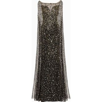 Jenny Packham Roman Dress in Liquorice at Nordstrom, Size 12 Uk