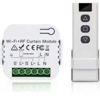 OEM Kit De Control Para Persianas Enrollables, Control Del Motor De La Persiana, Mando A Distancia Rf + M&oacute;dulo Receptor, Alcance De Hasta 100 M, Interrupt