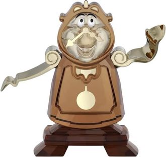 Swarovski Beauty And The Beast Crystal Cogsworth Figurine