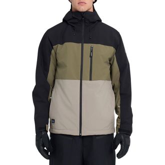 Quiksilver Sycamore Waterproof Snow Jacket in Black at Nordstrom, Size Small