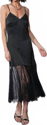 Greylin Freya Slip Dress In Black