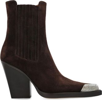 PARIS TEXAS Brown Leather Dallas Boots
