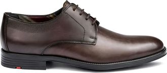 Lloyd Davenport lace-up Derby shoes - men - Leather/Rubber/Calf Leather - 43 - Brown