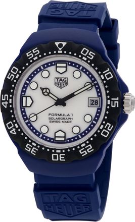 Tag Heuer Formula 1 Solargraph Quartz Blue Dial Watch WBY1162.FT8105