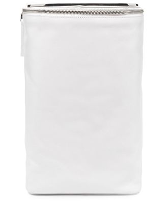 Diesel 1DR leren rugzak - Wit