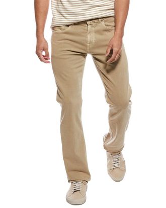 7 For All Mankind The Straight Left Hand Wheat Jean