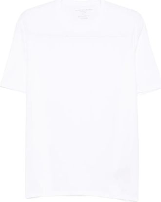 Majestic Filatures T-shirt girocollo a maniche corte - Bianco