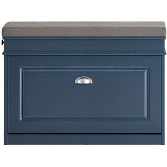 SoBuy Sobuy - Scarpiera salvaspazio Slim, portascarpe salvaspazio Regolabili Blu L75P24A52 cm FSR82-L-B