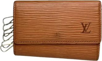 Louis Vuitton Pre-owned Leren Sleutelhouder - Dames - Vintage Accessoires - Bruin - ONE Size - Leer - Vintage