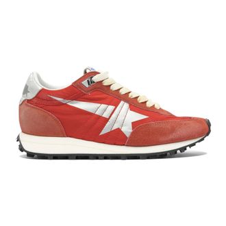 Golden Goose Retrostijl Rode Sneakers - Dames - Schoenen - Rood - Maat: 37 EU Su&egrave;de