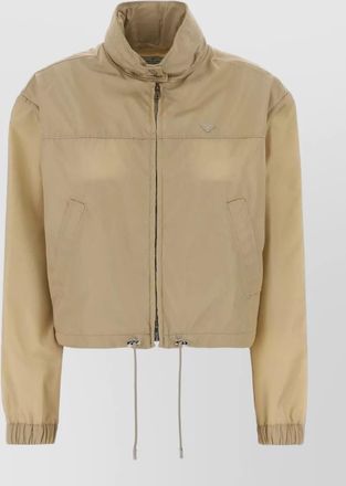 Prada cropped windbreaker jacket