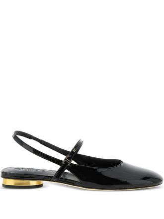 Tod's Mary Jane lakleren ballerinas - Zwart
