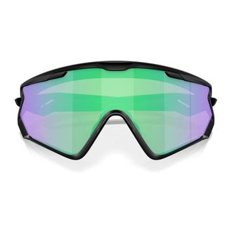 Oakley Sunglasses Oo9418 941828 Wind Jacket 2.0 Black/Green Unisex