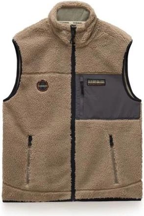 Napapijri Vests - Heren - Bodywarmers - Bruin - L - Jassen