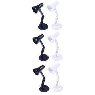 OEM Juego De 6 L&aacute;mparas Led De Mesita De Noche Con Clip, Ideales Para Mesitas De Noche, C&oacute;modas Luces De Lectura Para La Vista, Mini L&aacute;mparas De Lectura P