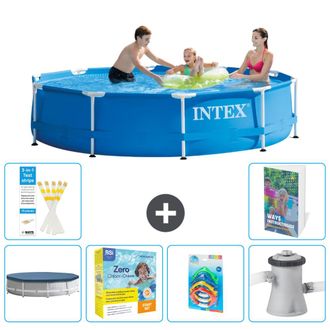 Intex Piscina Con Estructura Redonda - 305x76 Cm - 7-piezas S57