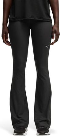 Puma Cloudspun High Waist Flare Leggings in Puma Black at Nordstrom, Size X-Large