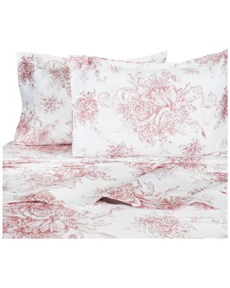 Melange Home Toile 400 Thread Count Sheet Set